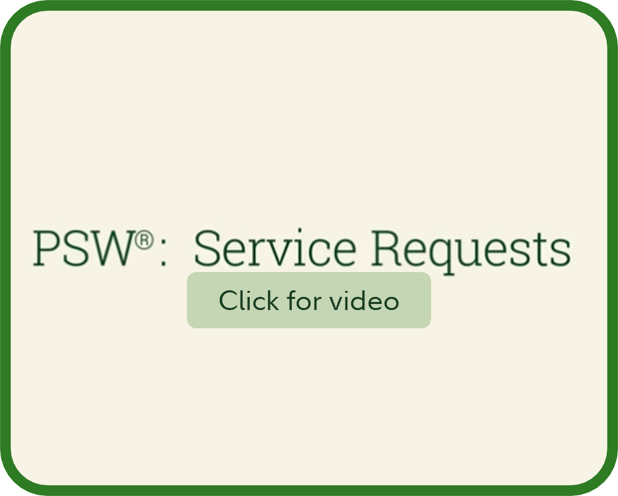 PSW_Enhancements_Service_requests