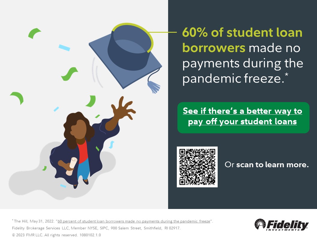 Student loan infographic